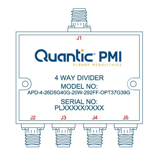 APD-4-26D5G40G-20W-292FF-OPT37G39G