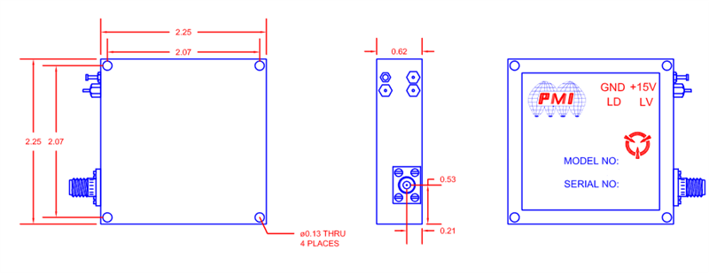 PLO-13D795G-10M-INT-SMA