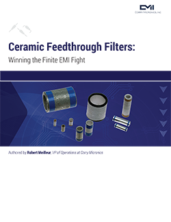Ceramic Feedthrough Filters: Winning the Finite EMI Fight