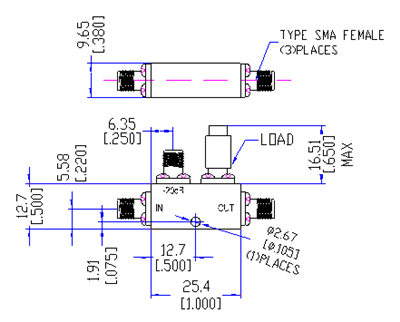 PDC-10G11G-20-50W-SFF