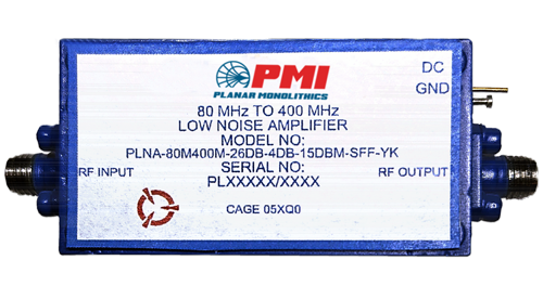 PLNA-80M400M-26DB-4DB-15DBM-SFF-YK