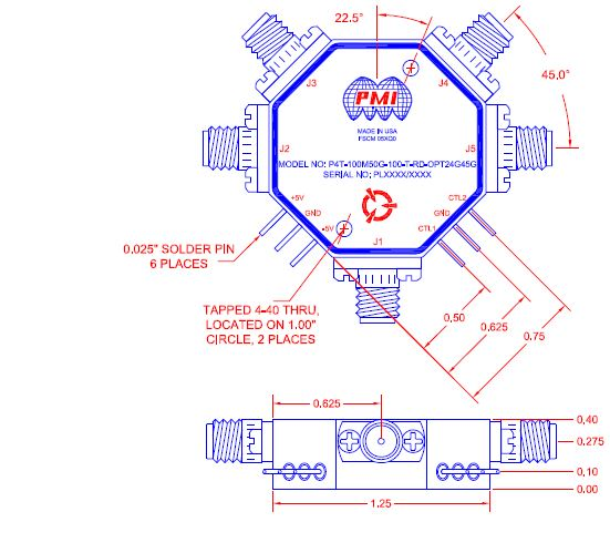 P4T-100M50G-100-T-RD-OPT24G45G
