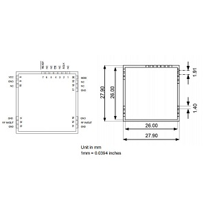 DTBF2727BA-30MHz-512MHz-A