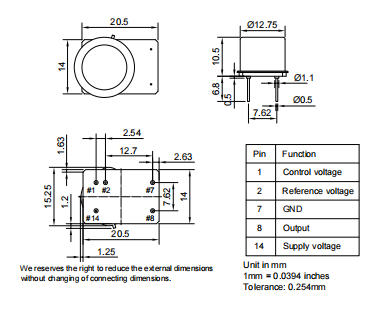 OCXO2114BM-LP-16.384MHz-A-V