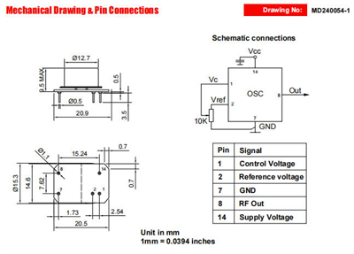 OCXO3315CV-10MHz-A-V