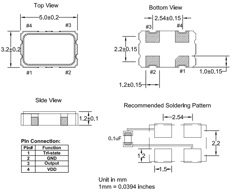 XO5300S XO Crystal Clock Oscillator Dynamic Engineers Inc.