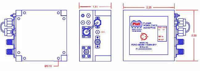 PDRO-9600M-17DBM-SFF