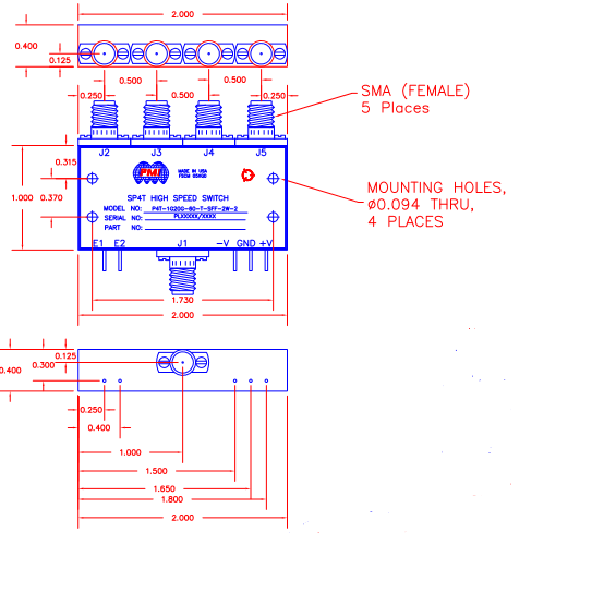 P4T-1G20G-60-T-SFF-2W-2