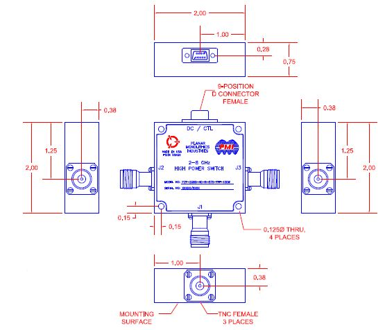 P2T-2G8G-40-R-570-TFF-100W