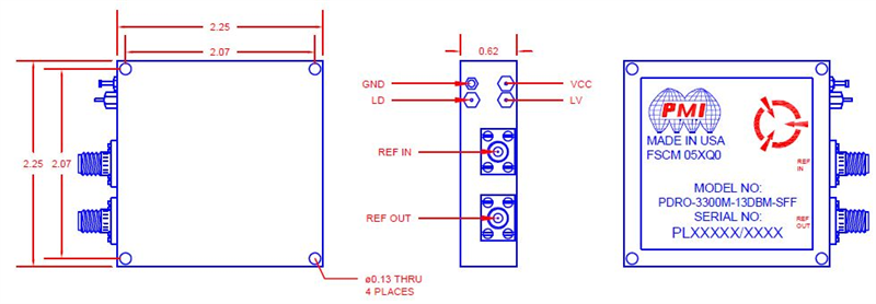 PDRO-3300M-13DBM-SFF