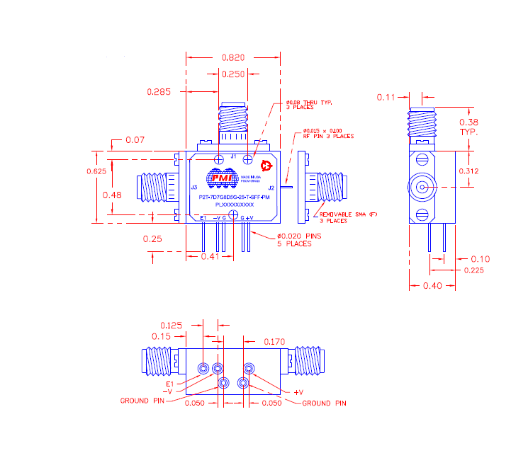 P2T-7D7G8D5G-25-T-SFF-PM