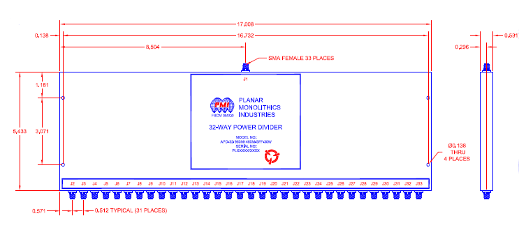 APD-32-950M1450M-SFF-30W
