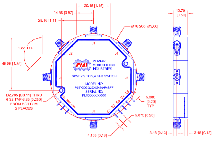 P5T-2D2G2D4G-30-R-SFF