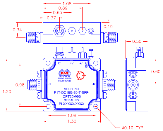 P1T-DC18G-60-T-SFF-OPTION20M6G