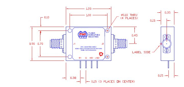 P1T-2D7G3D1G-75-T-SFF-PN-1W-PM
