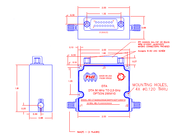 DTA-50M2D5G-CD-SFF-1-OPT200M1G