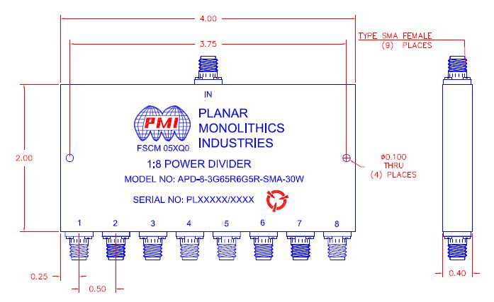 APD-8-3G65R6G5R-SMA-30W