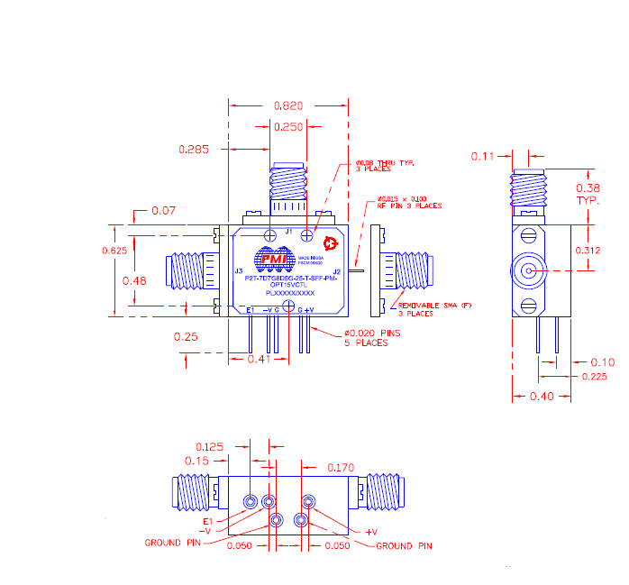 P2T-7D7G8D5G-25-T-SFF-PM-OPT15VCTL