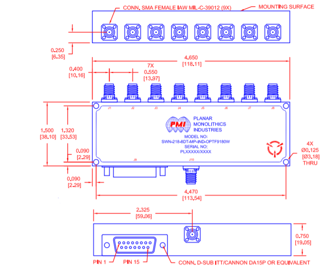 SWN-218-8DT-MP-IND-OPTF9180W