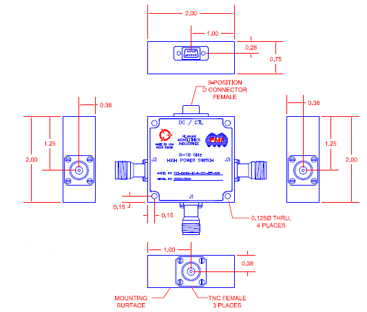 P2T-6G18G-40-R-570-TFF-50W