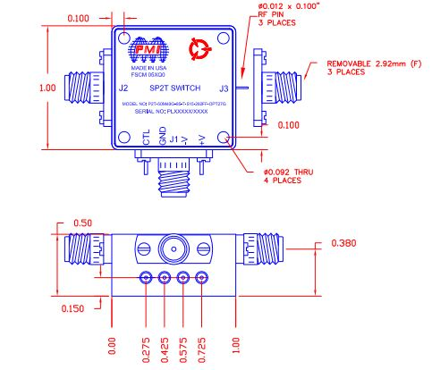 P2T-50M40G-95-T-515-292FF-OPT27G