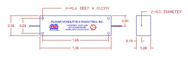 BPF-3G350M-500-PIN