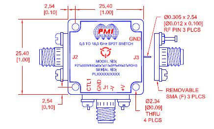 P2T-500M18G-80-T-515-SFF-4W-ST-ROHS