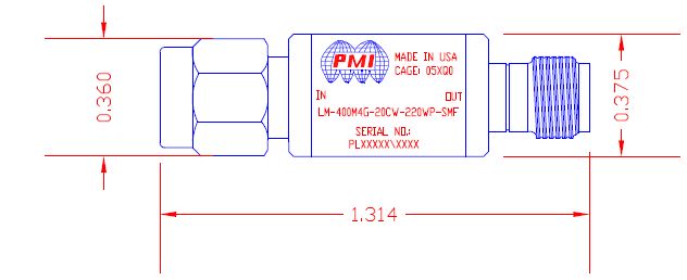 LM-400M4G-20CW-220WP-SMF