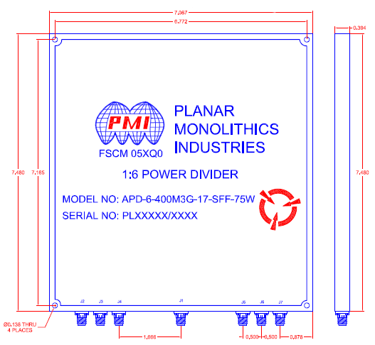 APD-6-400M3G-17-SFF-75W