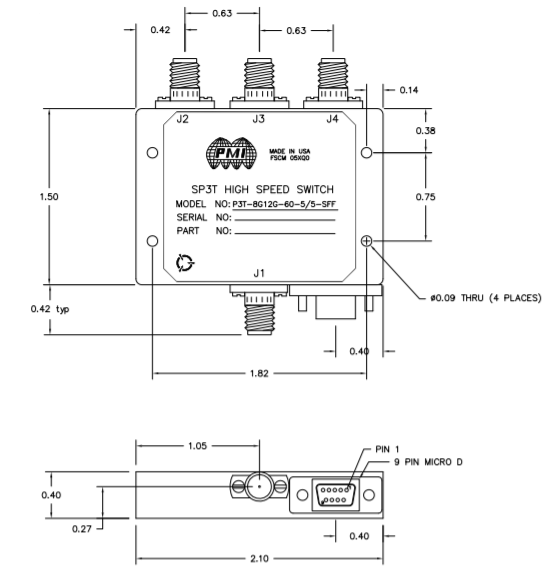 P3T-8G12G-60-5/5-SFF