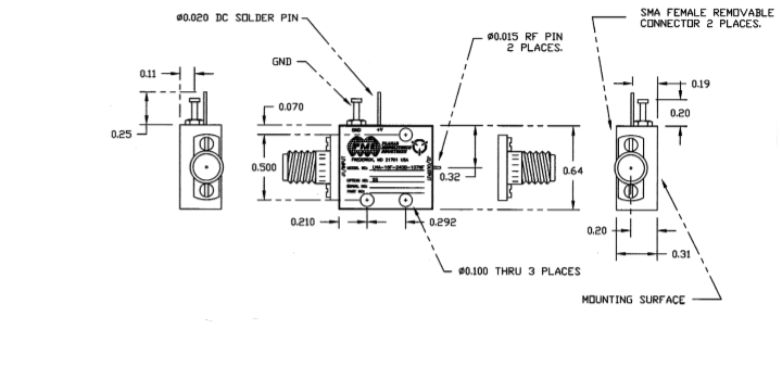LNA-16F-24DB-107NF Option SS