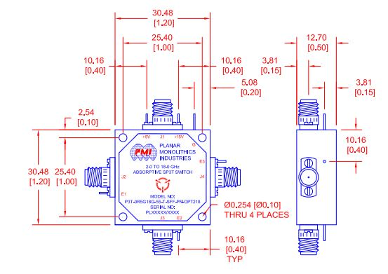 P3T-0R5G18G-55-T-SFF-PN-OPT218