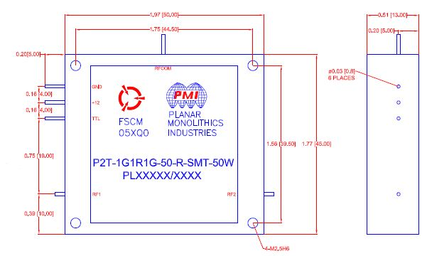 P2T-1G1R1G-50-R-SMT-50W