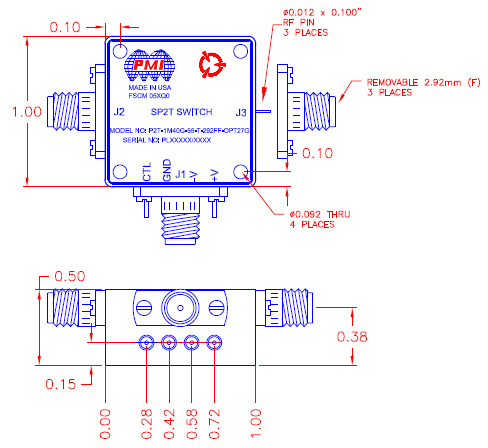 P2T-1M40G-55-T-292FF-OPT27G