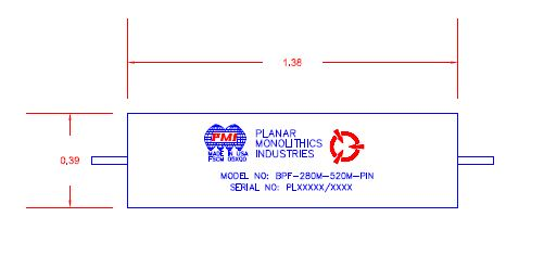 BPF-2G500M-4G500M-PIN