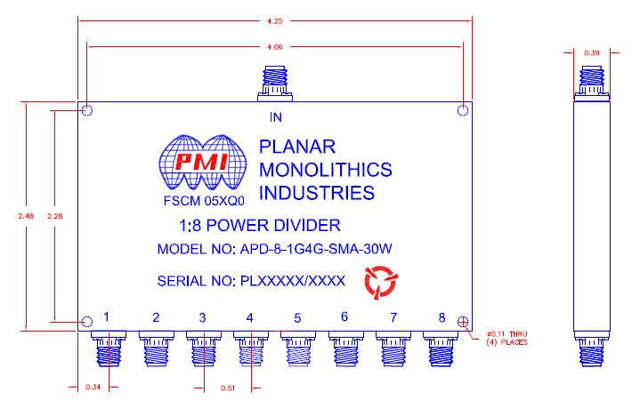 APD-8-1G4G-SMA-30W