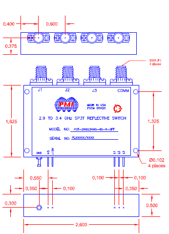 P3T-2R9G3R4G-45-R-SFF