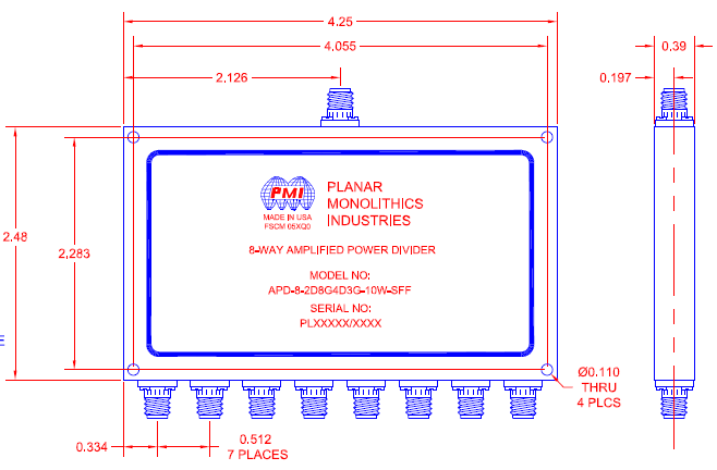 APD-8-2D8G4D3G-10W-SFF