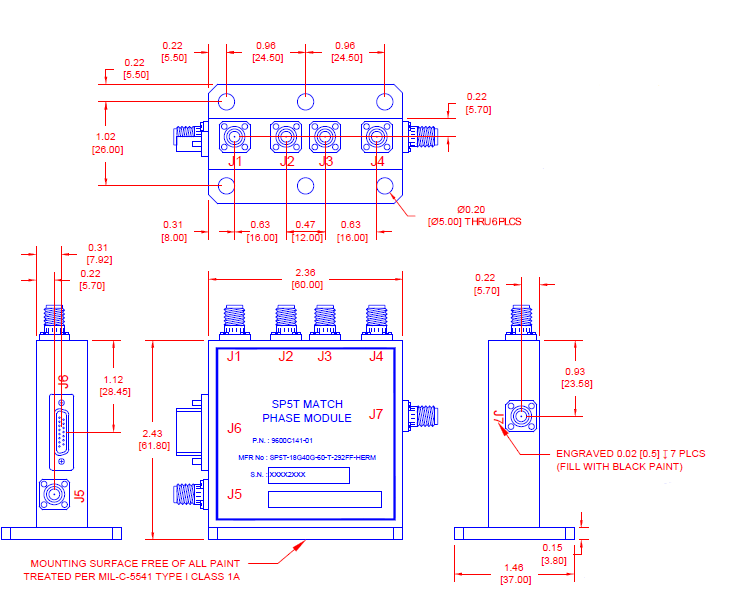 SP5T-18G40G-60-T-292FF-HERM