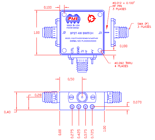 P2T-500M18G-60-T-515-SFF-4W