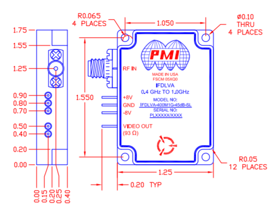 IFDLVA-400M1G-45dB-SL