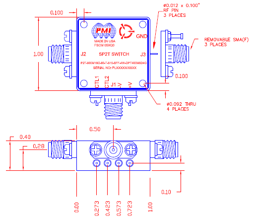 P2T-500M18G-80-T-515-SFF-4W-OPT400M6D4G