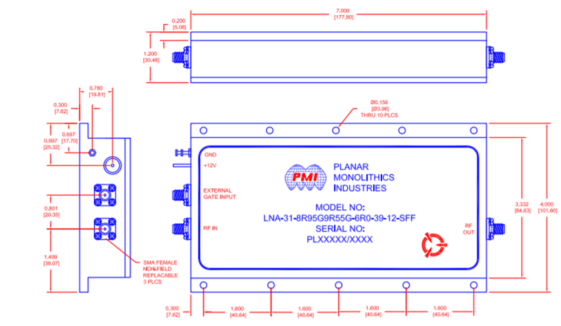LNA-31-8R95G9R55G-6R0-39-12-SFF