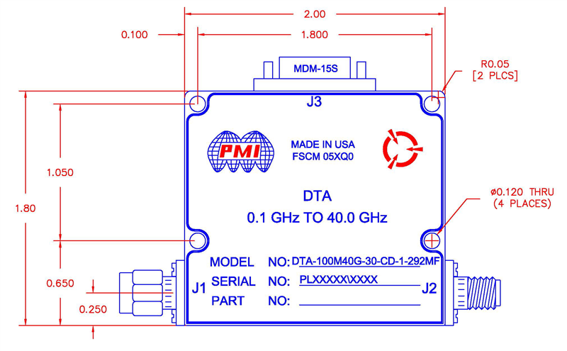 DTA-100M40G-30-CD-1-292MF