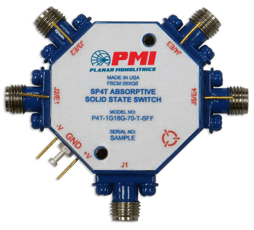 Single Pole - Four Throw Switches (SP4T)