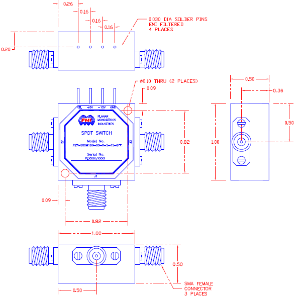 P2T-500M18G-60-R-5-15-SFF