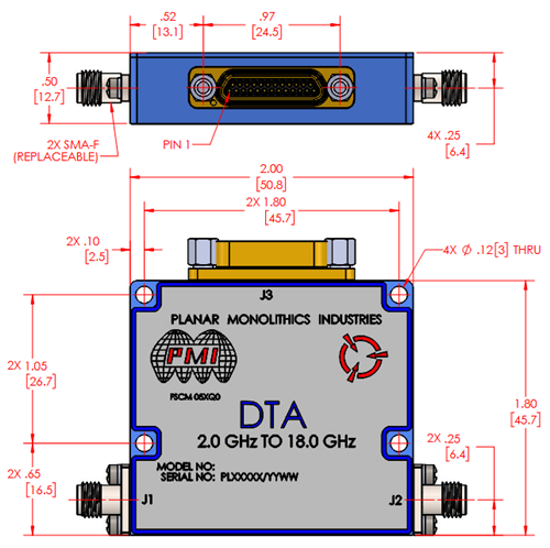 DTA-2G18G-60-1W-10B-HERM