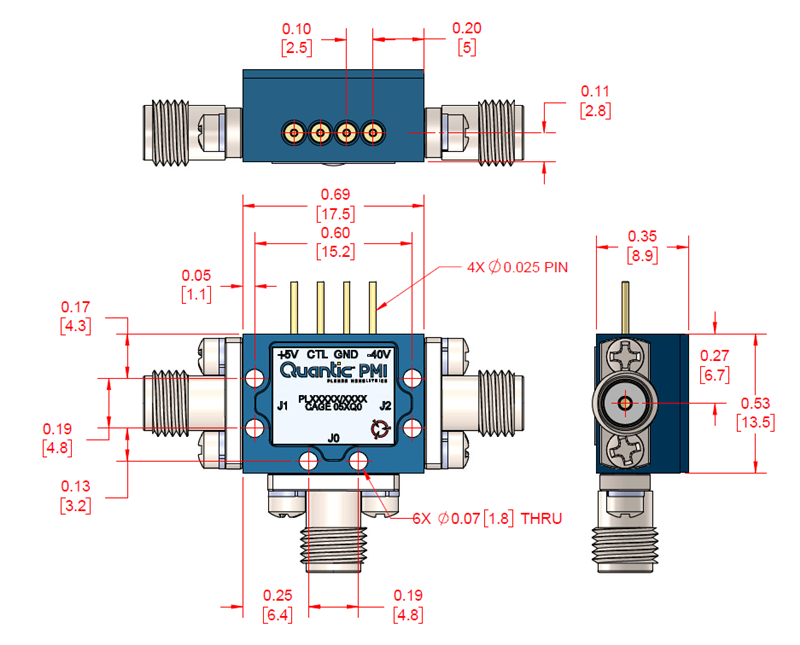 P2T-2733-40-R-10W-292FF-HERM-PD